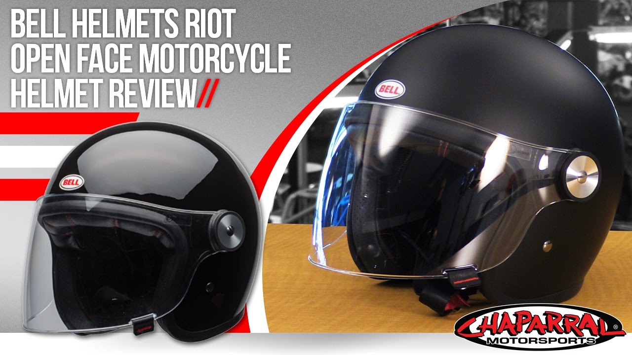 Bell Helmets Riot Open Face Motorcycle Helmet Review