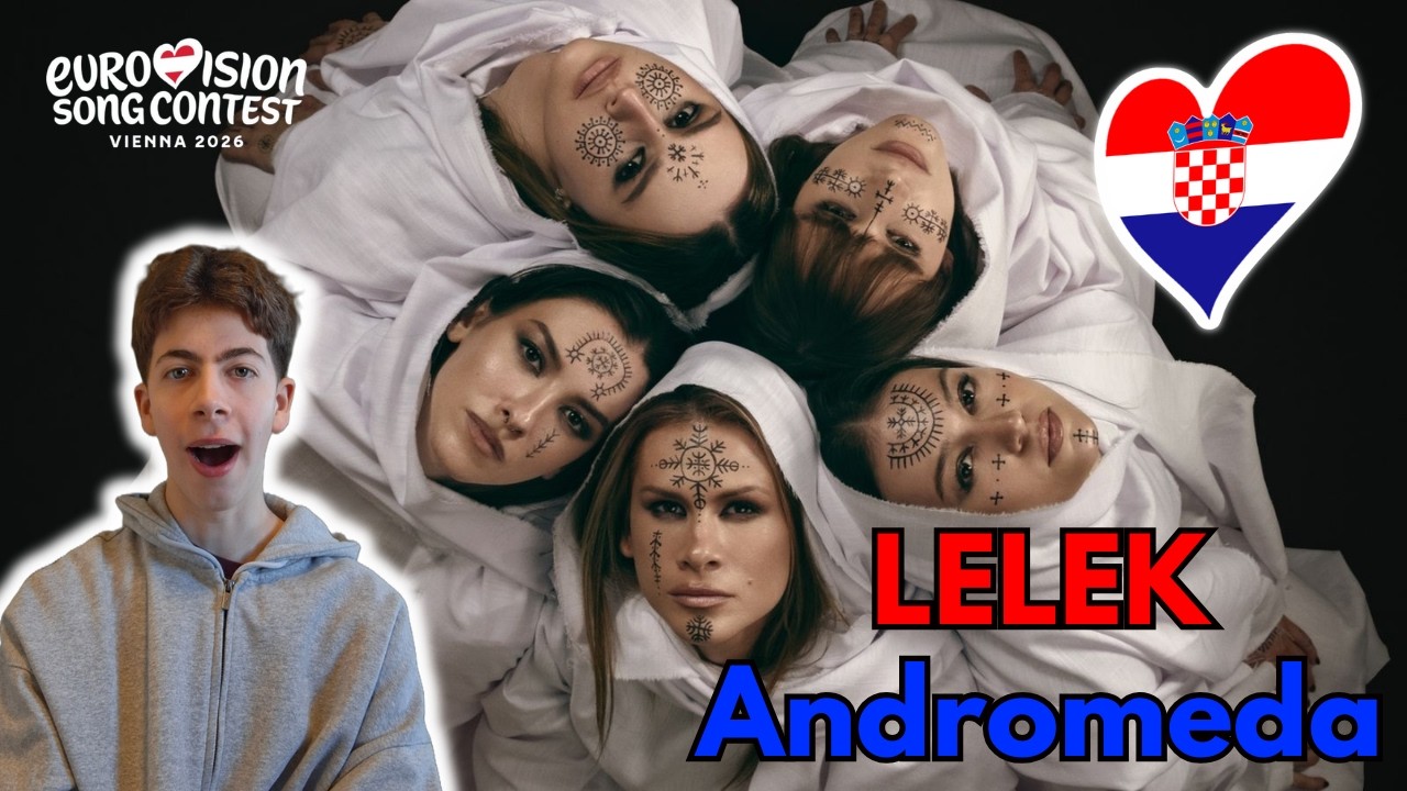 🇭🇷 LELEK - Andromeda | РЕАКЦИЯ на Евровидение 2026 Хорватия