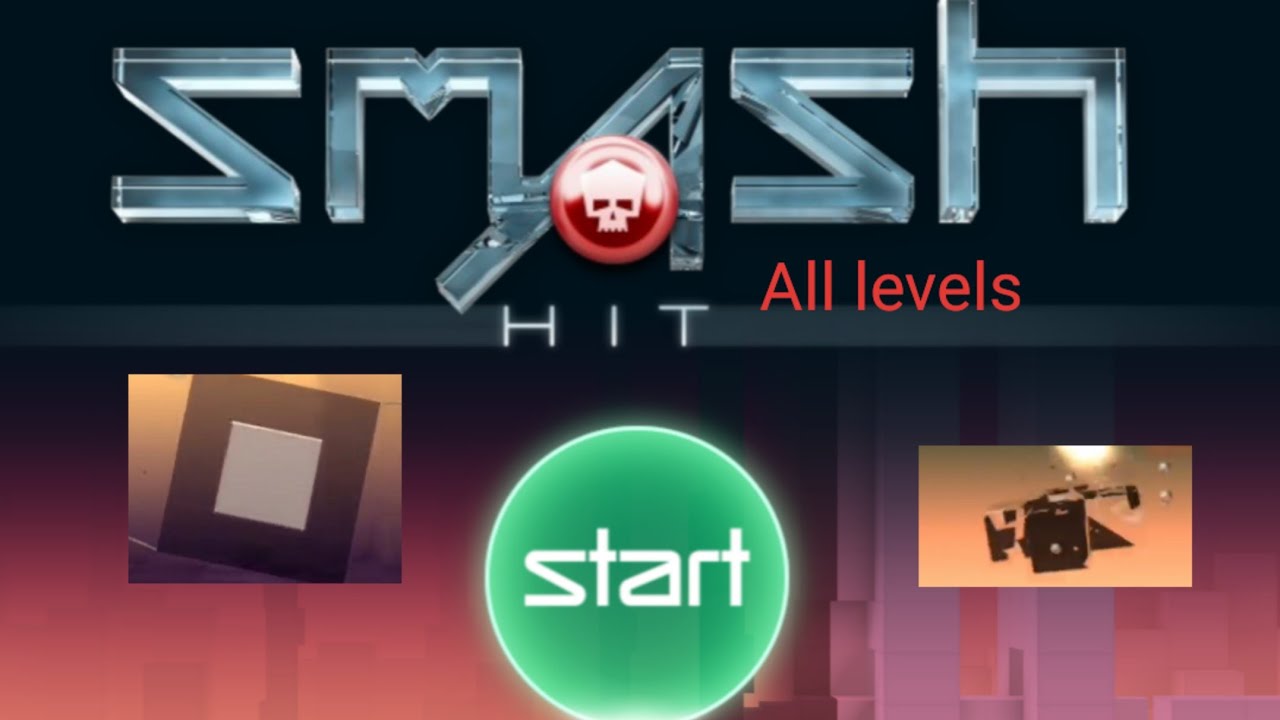 Smash hit Mayhem mode - All levels