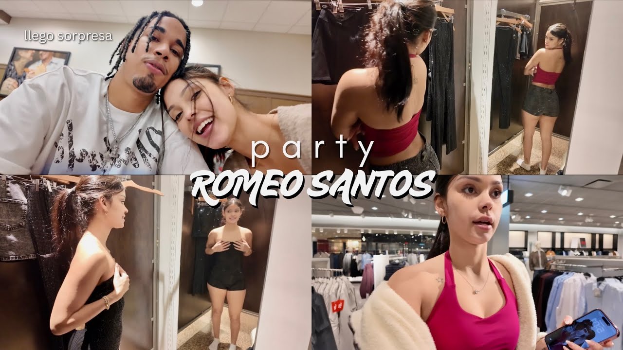 ME INVITARON A UN PARTY DE ROMEO SANTOS - Pamelarodriguzz