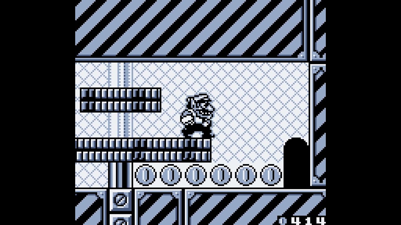 Wario Land II (GB) - In Town - Escape from the Factory! (Secret Exit)