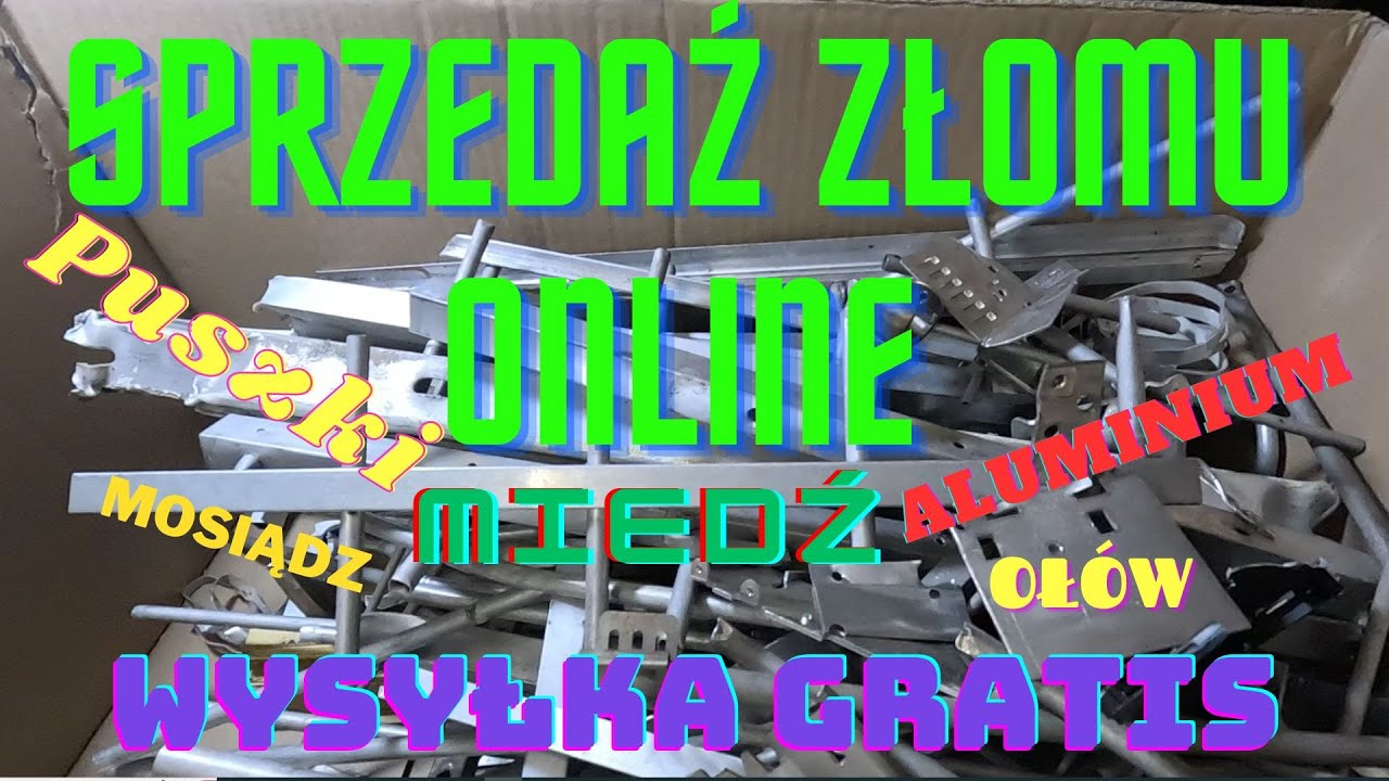 Wysyłka do Metalleo od A do Z. Sprzedaż złomu bez wychodzenia z domu