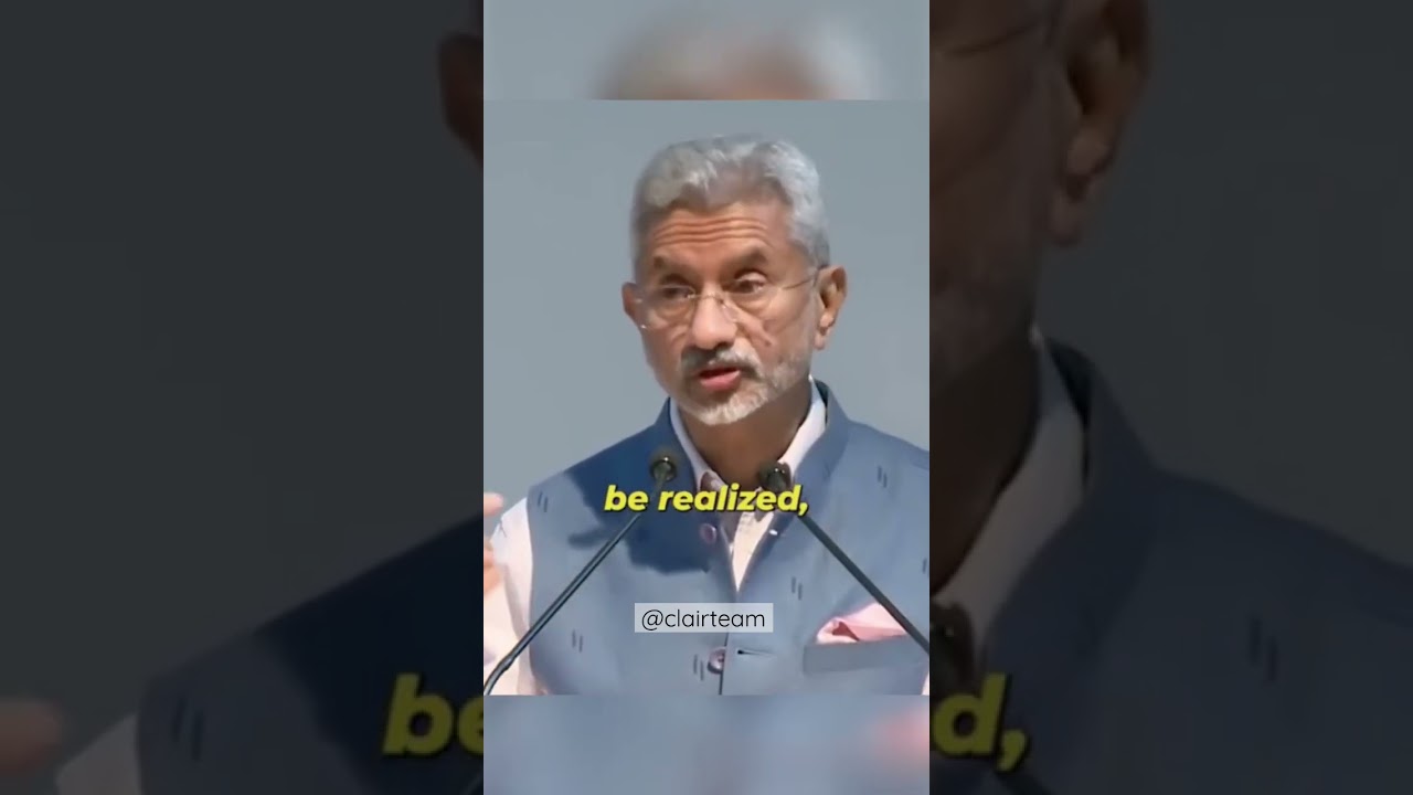 Our Natural resources are the people of India - Dr S Jaishankar #shorts