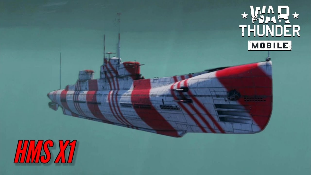 NEW! HMS X1: Hybrid submarine for Christmas? Tradition... (Surcouf is still better) - WT Mobile 