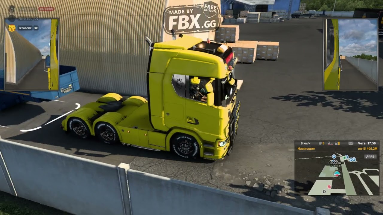 Euro Truck Simulator 2 Ревю На Камиона Ми SCANIA R770 V8 TUNING #2