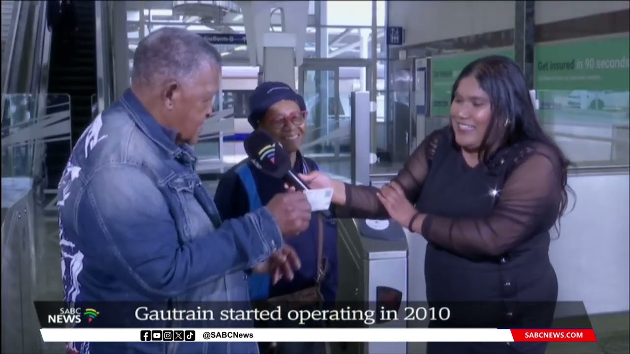 Transport Month I Senior citizens experience travelling in the Gautrain