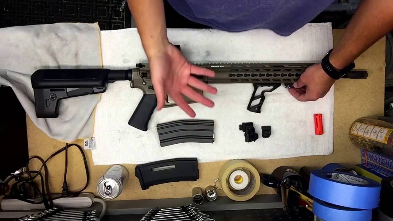 Krytac Trident SPR MK2 basic overview (Airsoft)