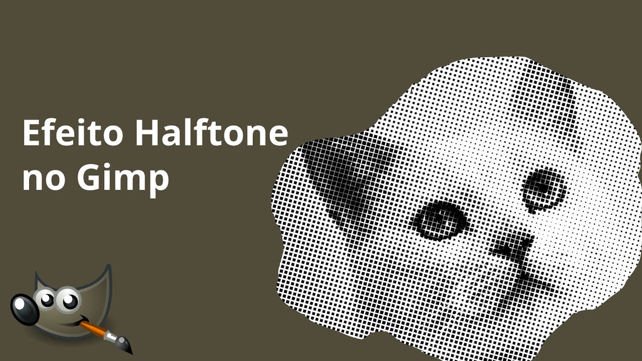 Efeito Halftone no GImp - Atualizado