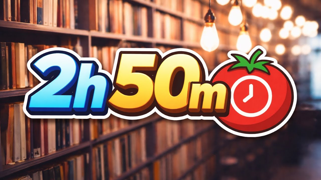 PomoFocus | Work & Study With Me | 🍅 2h 50m Pomodoro | 🎧 Binaural Beats