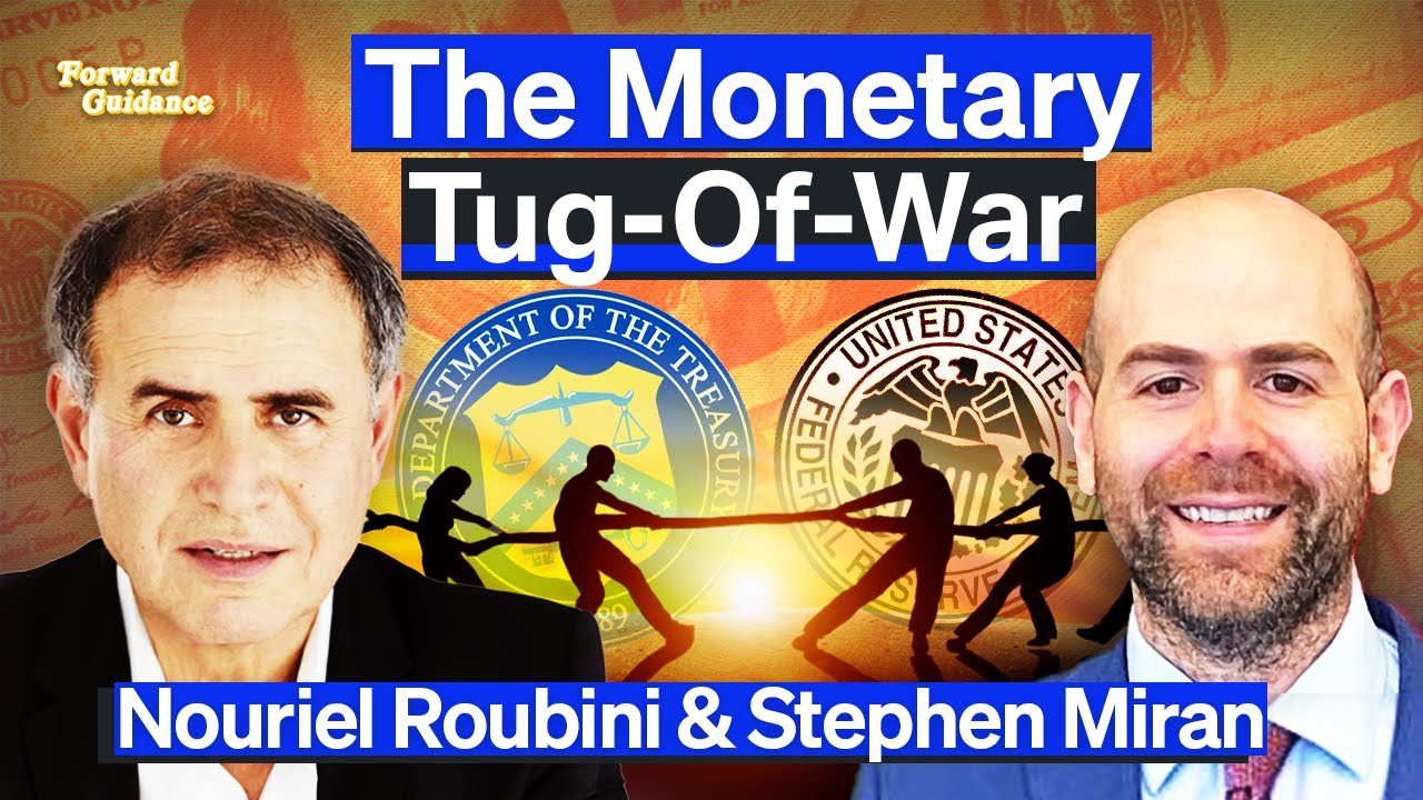 How U.S. Treasury Is Fighting The Fed | Nouriel Roubini & Stephen Miran on $800B “Stealth QE”