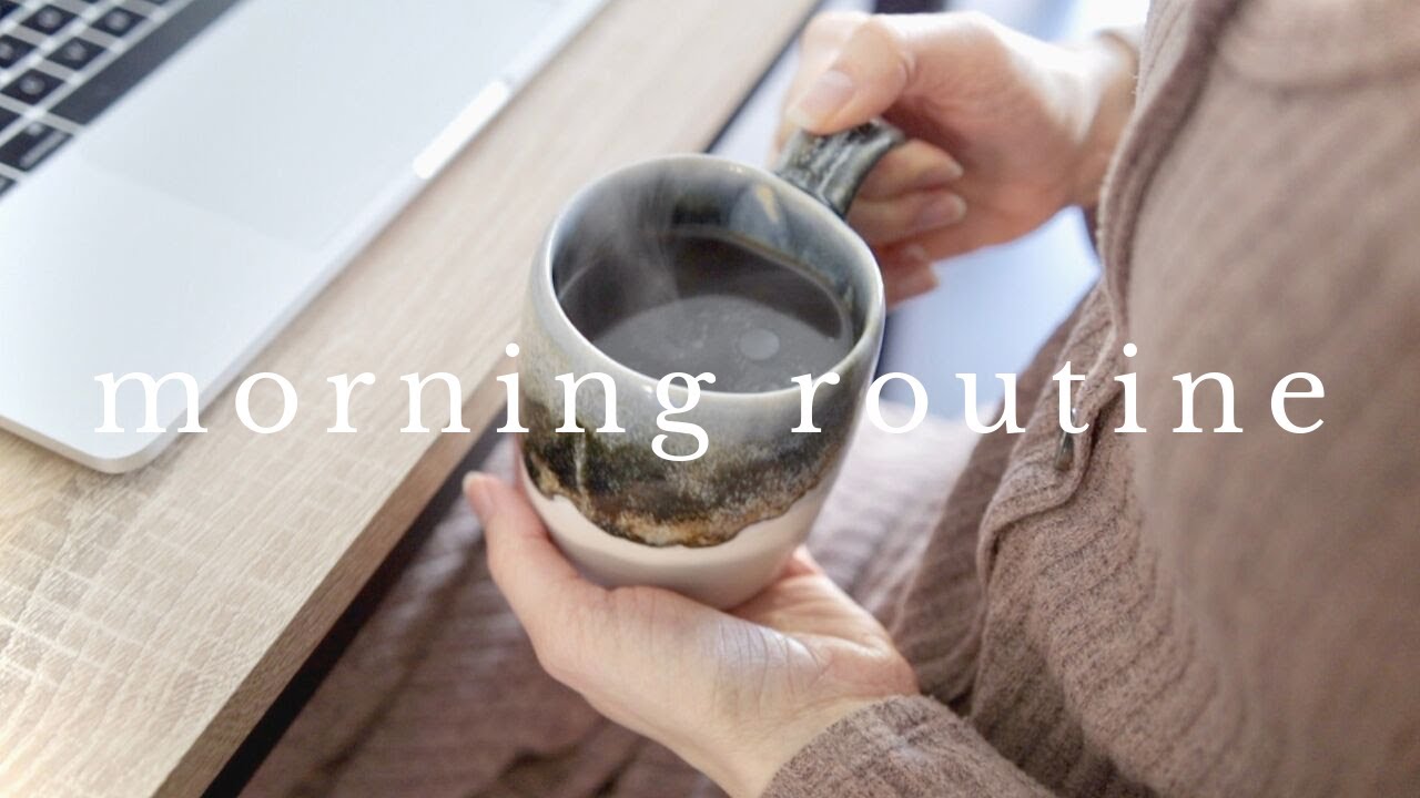 MORNING ROUTINE | working from home