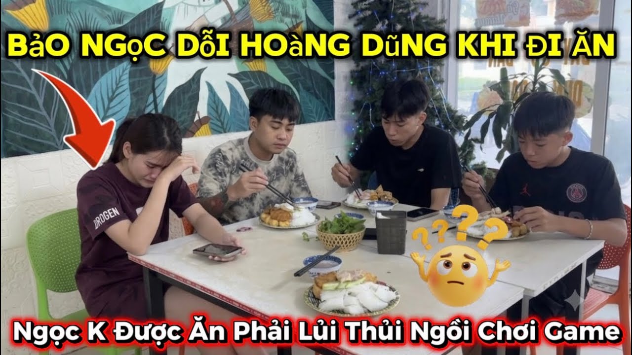 Cực H&agrave;i | Ho&agrave;ng Dũng C&ugrave;ng AeTeam Sỏ L&aacute; Bảo Ngọc Mời Đi Ăn Nhưng Kh&ocirc;ng Trả Tiền Khiến Ngọc Ph&aacute;t Kh&oacute;c!