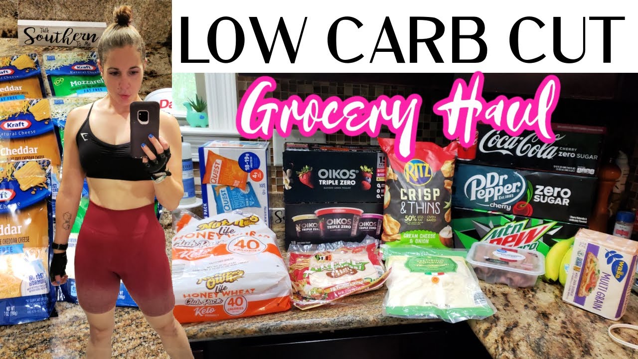 LOW CARB HAUL | NICOLE BURGESS LOW CARB CUT GROCERY HAUL