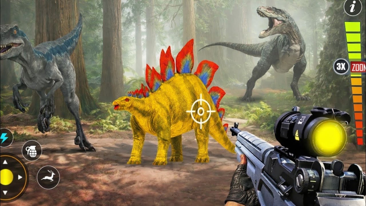 Dino hunter 3d games 2026 // dinosaur hunut #dinohuntergame 