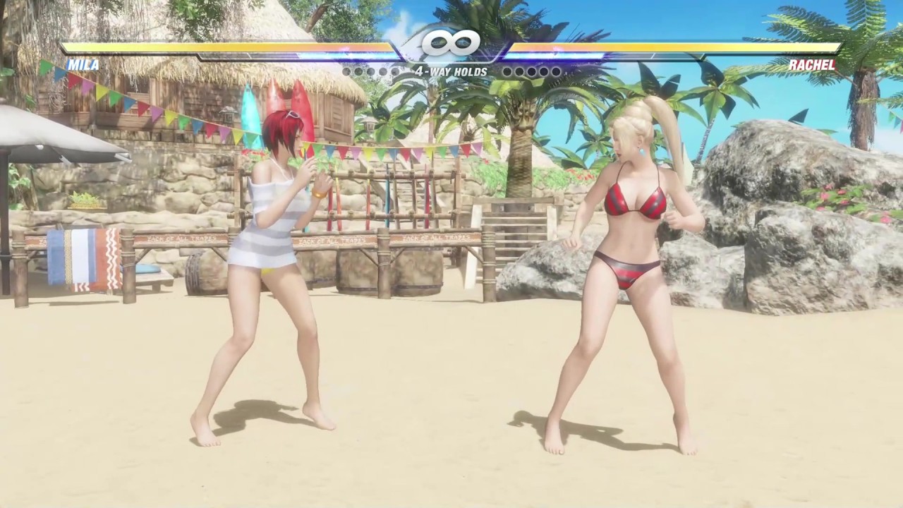 DEAD OR ALIVE 6 - Mila VS Rachel