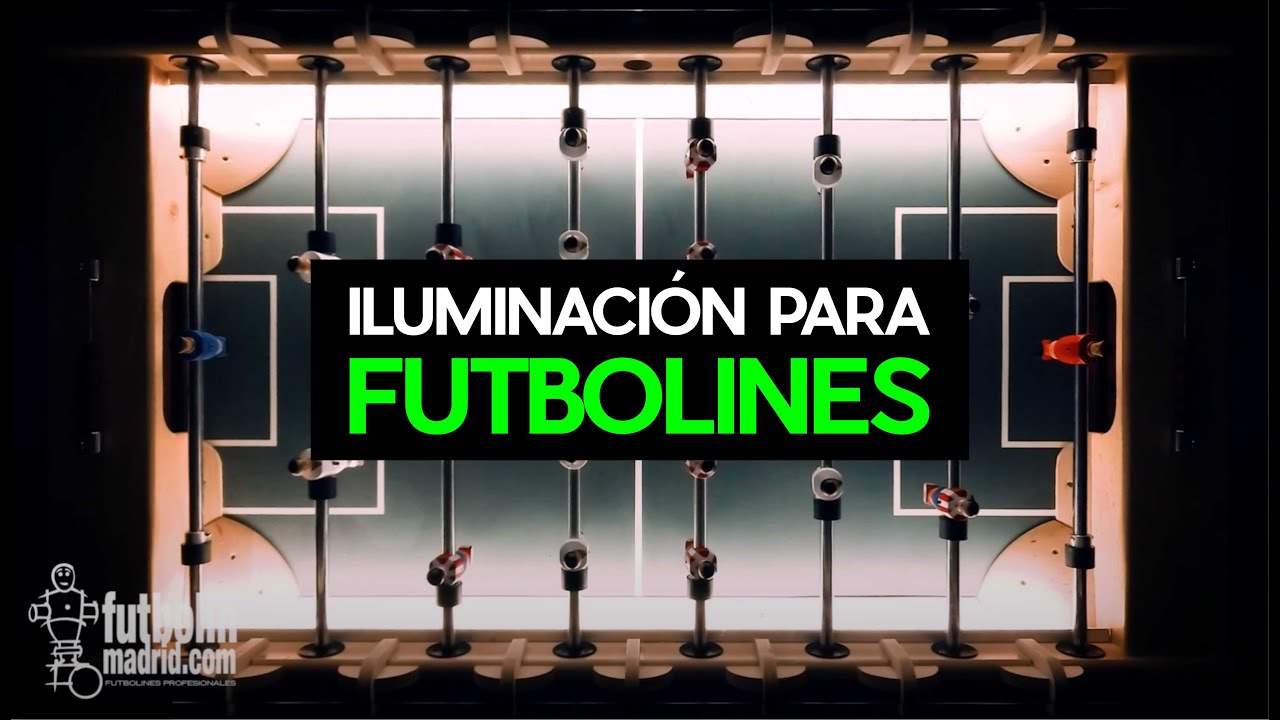 Iluminaci&oacute;n para futbolines