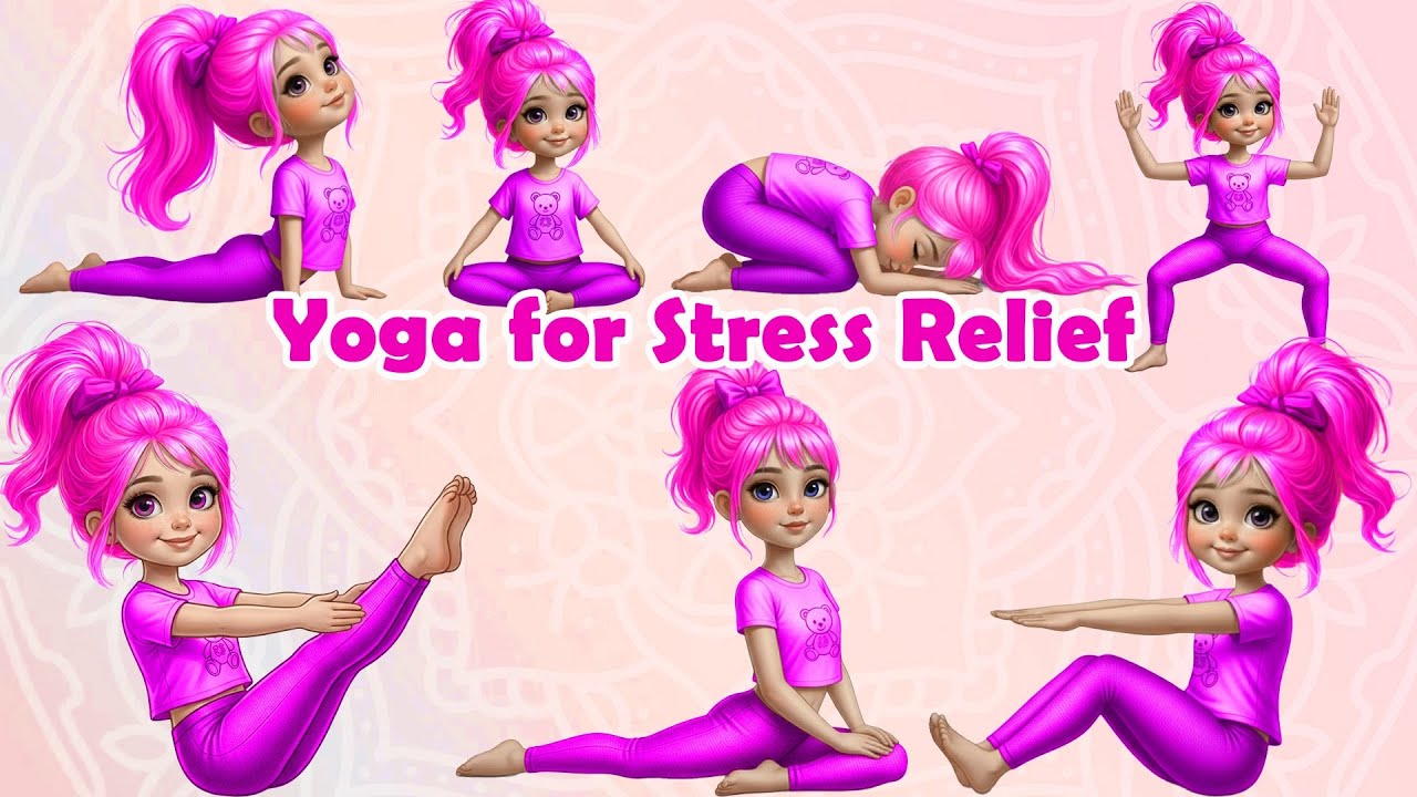 Stress Relief Yoga | 9-Min Gentle Full Body Stretch for Relaxation