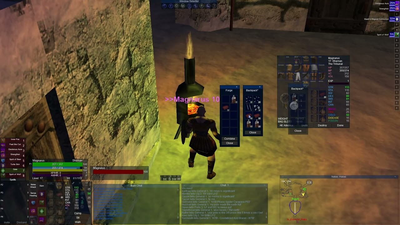 Crafting Banded Set for the Shaman - Everquest Quarm SSF
