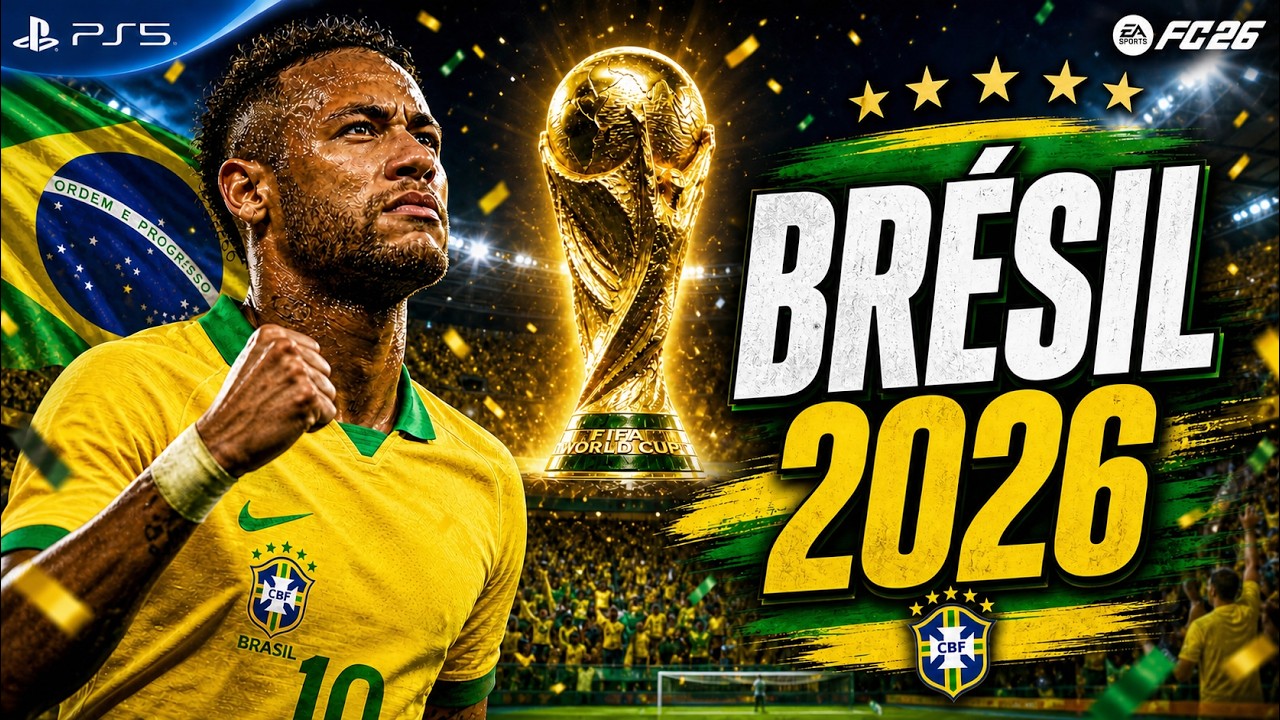 FC 26 - Brazil Road to Glory | FIFA World Cup 2026 Full Campaign [PS5 Pro | 4K60]