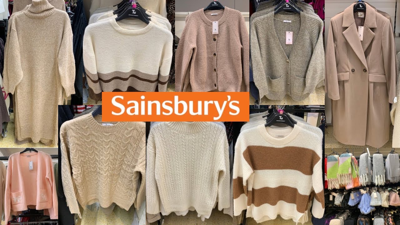 WHATS NEW IN SAINSBURYS | NEW COLLECTION | TU WINTER CLOTHING | WOMENS KNITWEAR FASHION