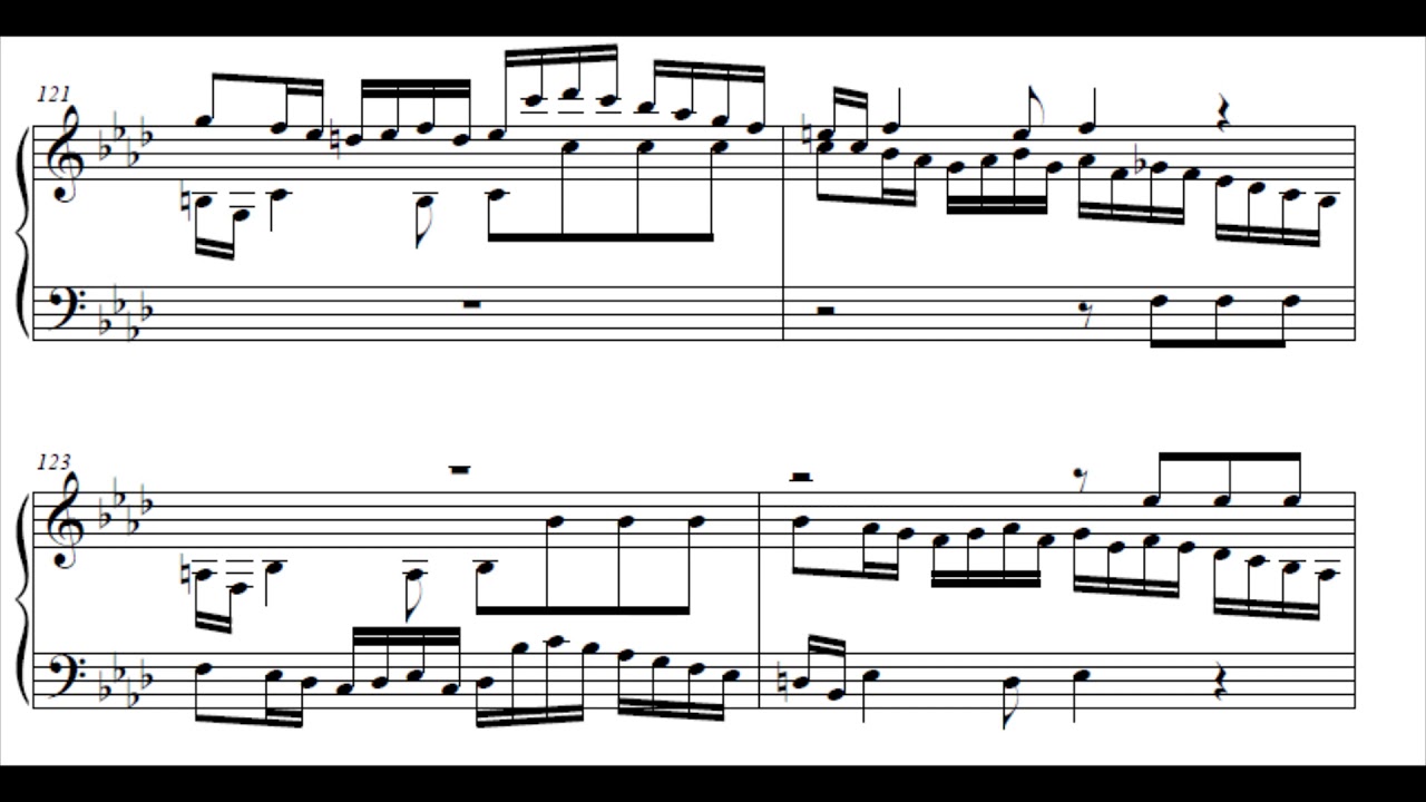 Johann Gottlieb Goldberg- Prelude and Fugue in F minor - DürG 5 (with score)