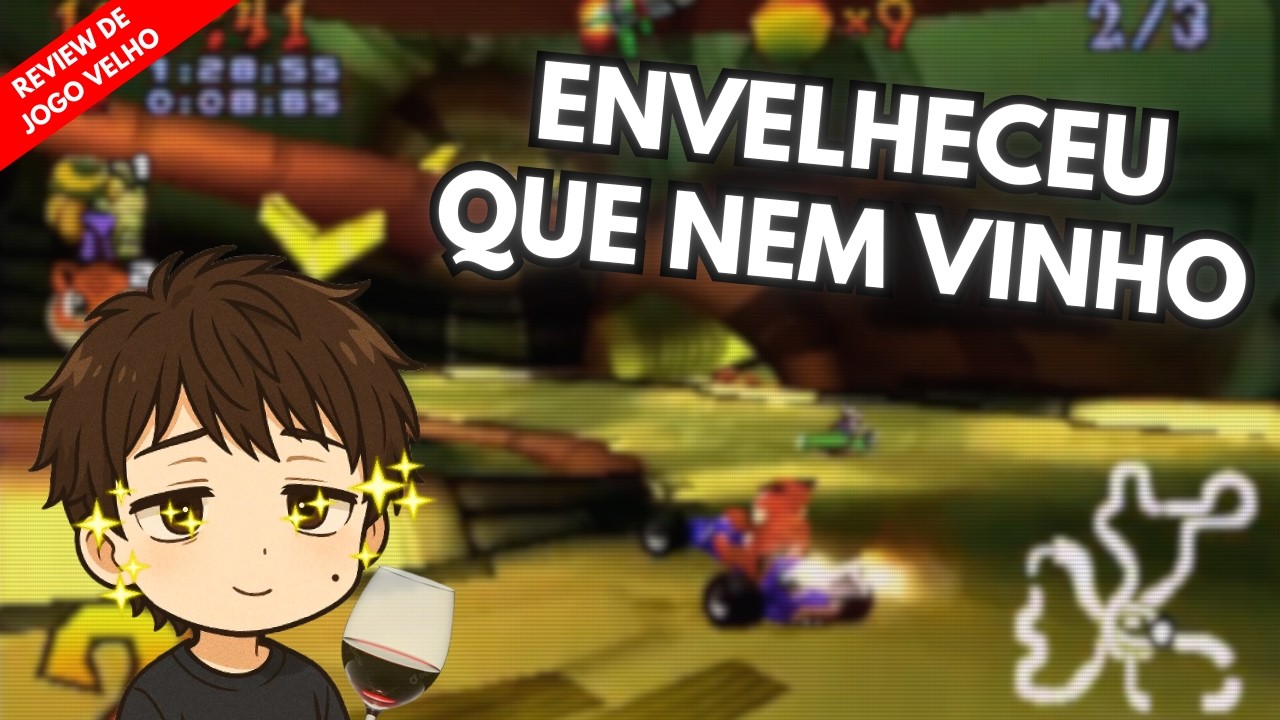 Por que Crash Team Racing (PS1) ainda é TÃO BOM? (review)