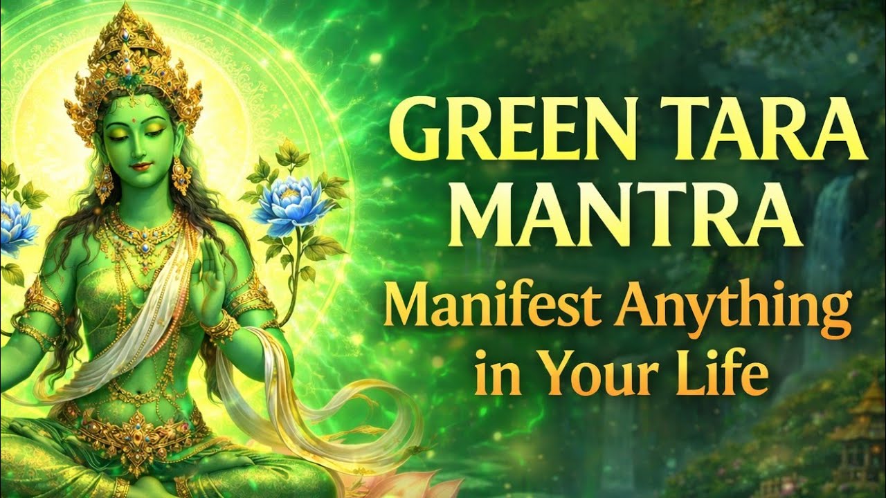 Green Tara Mantra | Om Tare Tu Tare Ture Soha | Divine Female Chant for Healing & Protection