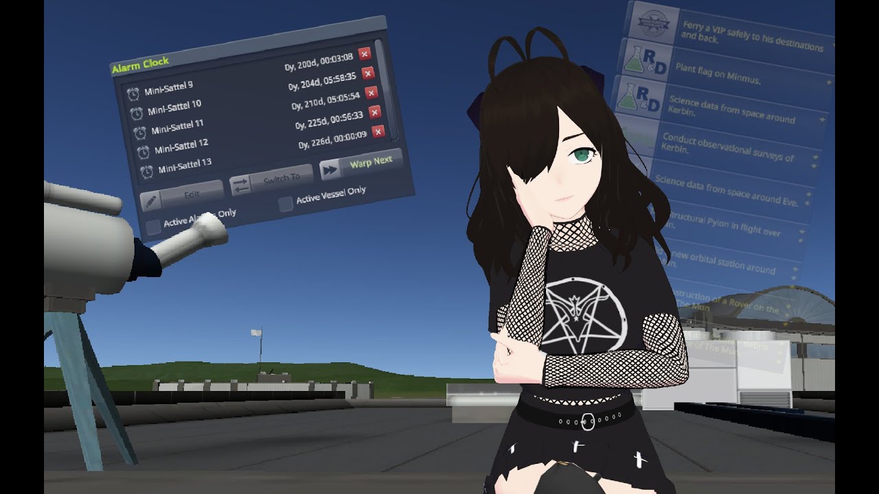 [KSP] hoje eu vou dar timewarp e terminar de arrumar a matriz, né?