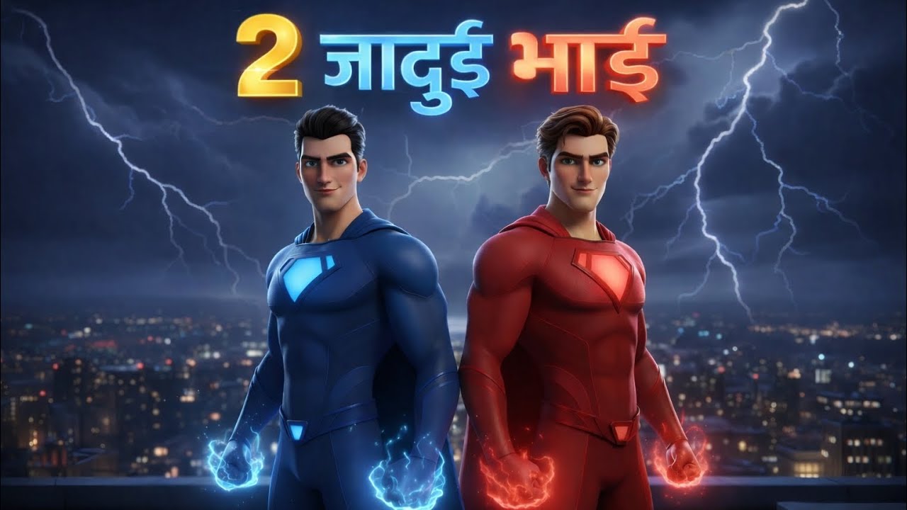 2 जादुई भाई | Magical Hero Brothers Save The City | Star Tale Hindi 