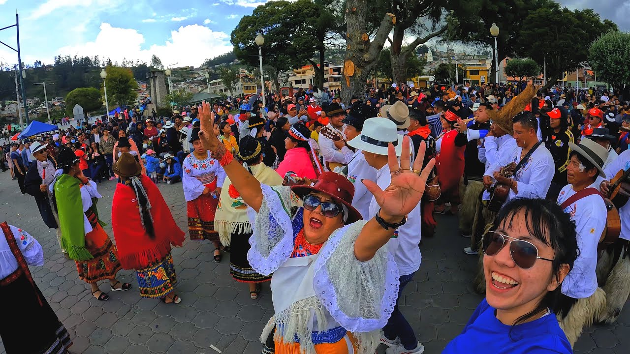 El FAMOSO carnaval de Guaranda- Ecuador
