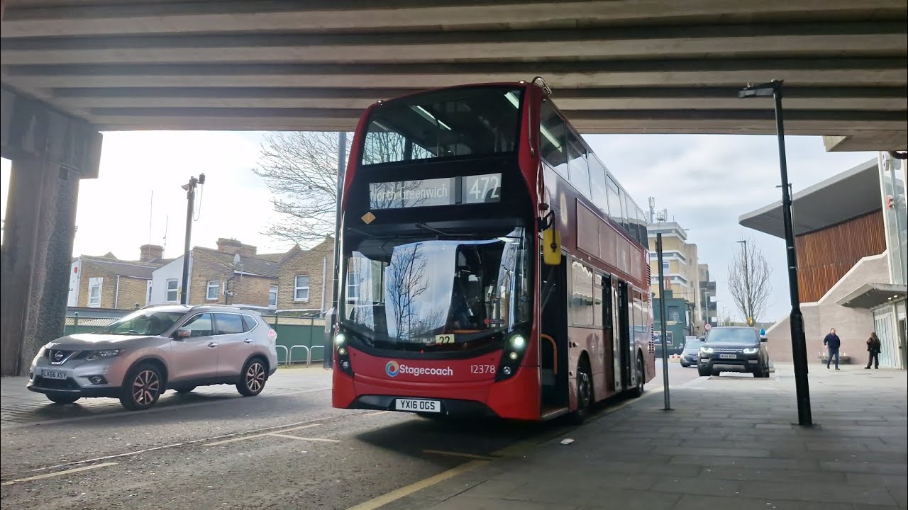 Full Route Visual | Route 472: North Greenwich - Abbey Wood