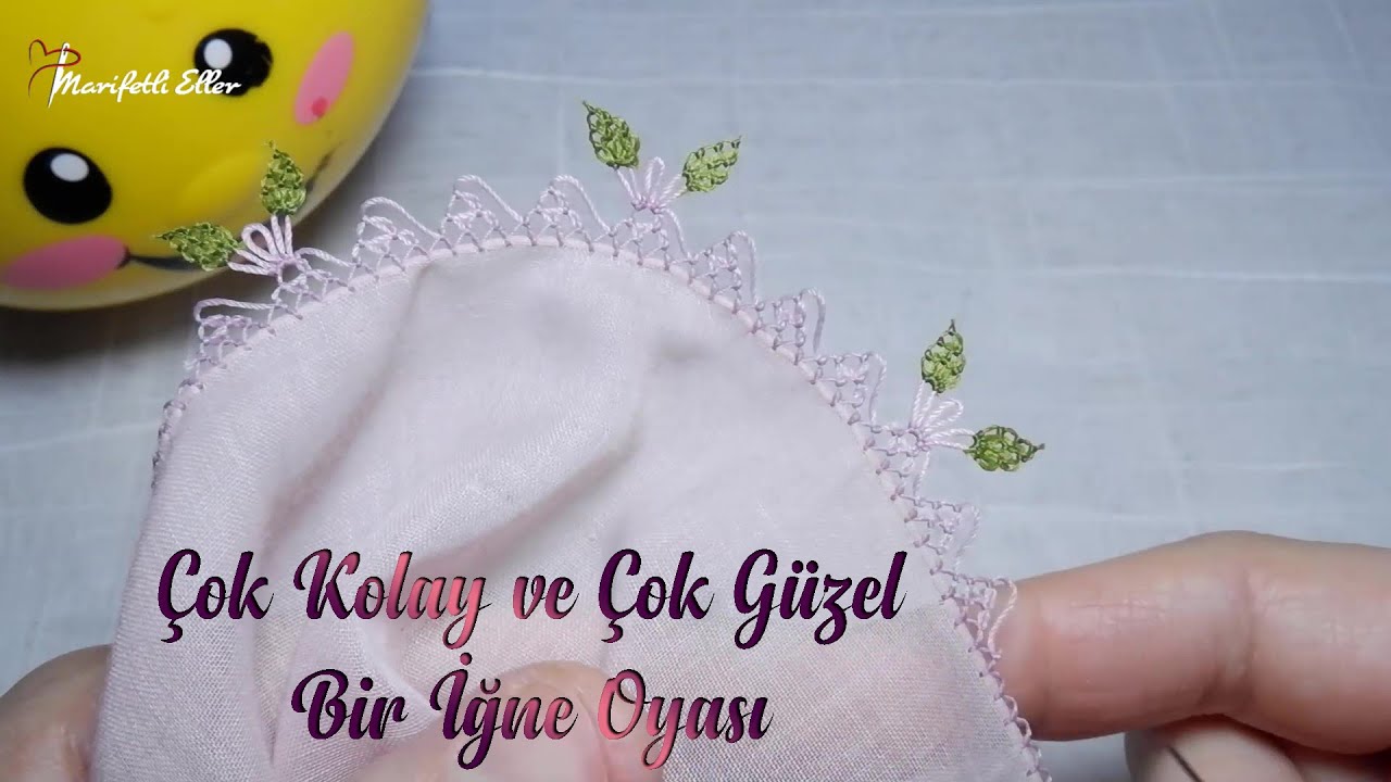 Çok Kolay ve Çok Güzel Bir İğne Oyası Modeli | 1003. Model