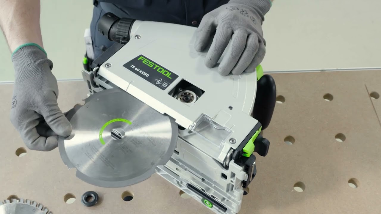 Festool Quick Guide - TS 60 K - Changement de lame de scie