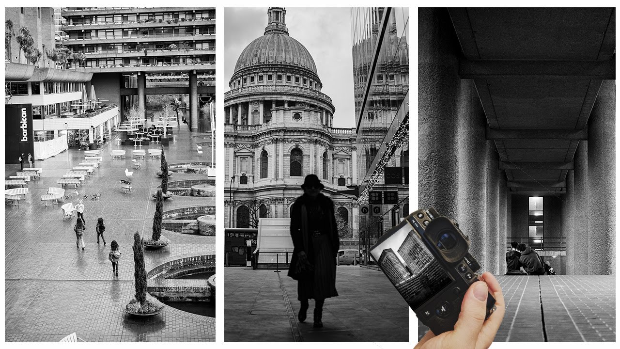 POV Street Photography at 2 ICONIC London Buildings - Black & White Edition! [XH-1]