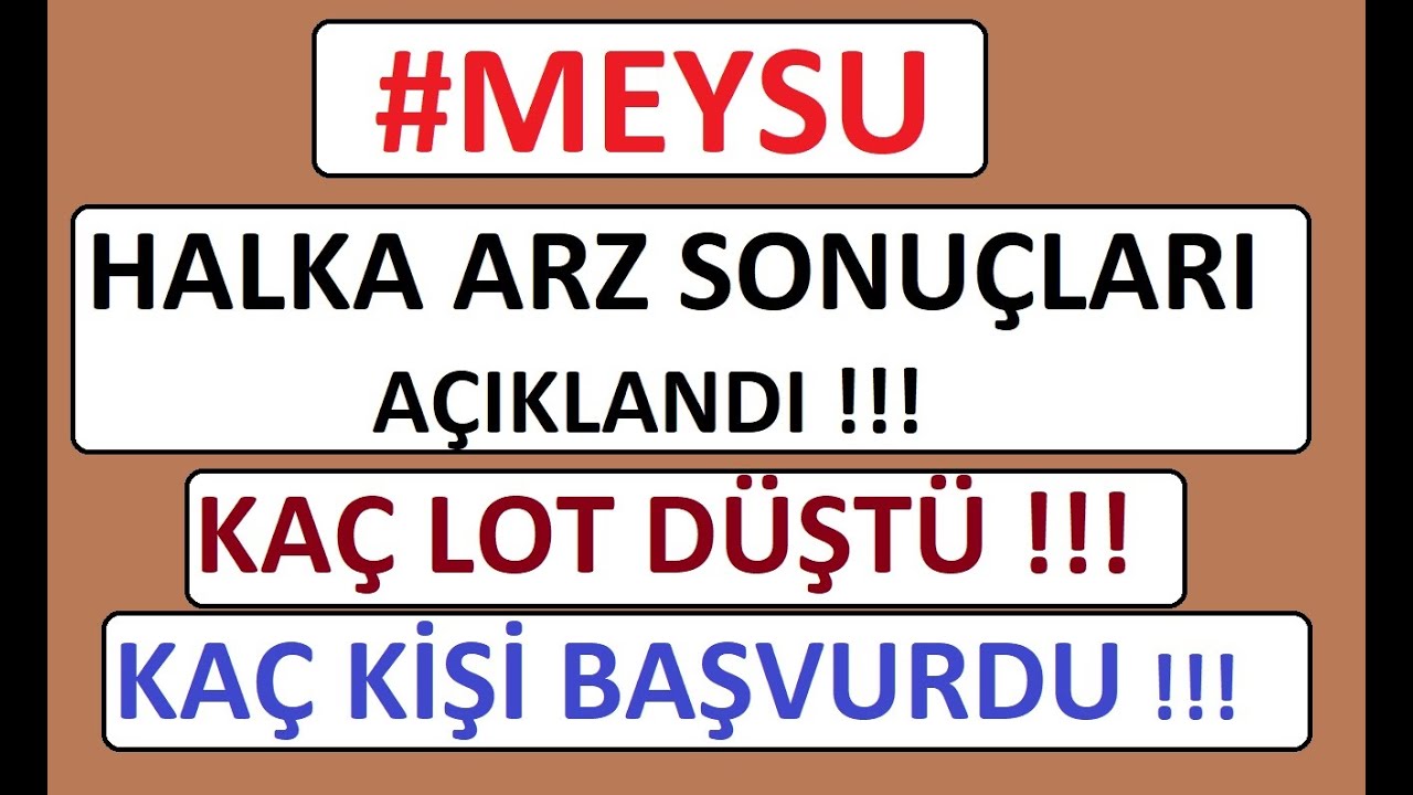 Объявлены результаты IPO #MEYSU!!! Сколько лотов было распределено!!! Сколько человек подали заяв...