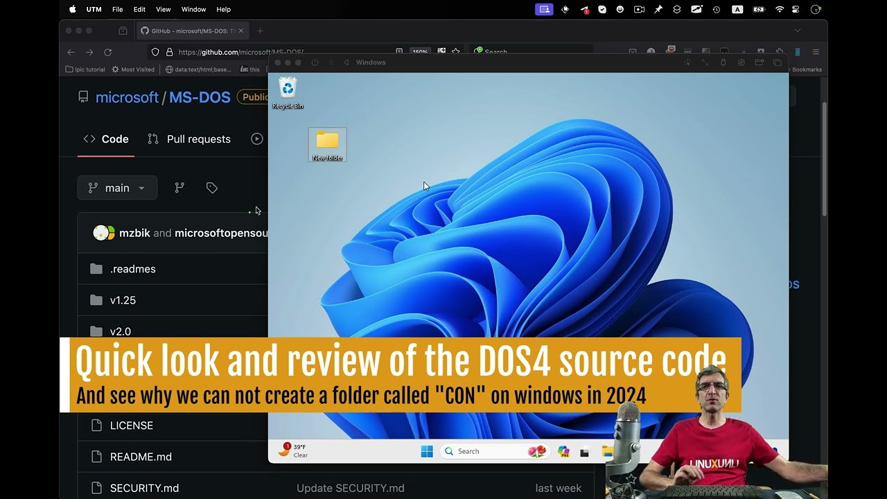 Exploring the 'CON' Folder Mystery in Windows by studying the recently published source code of DOS4
