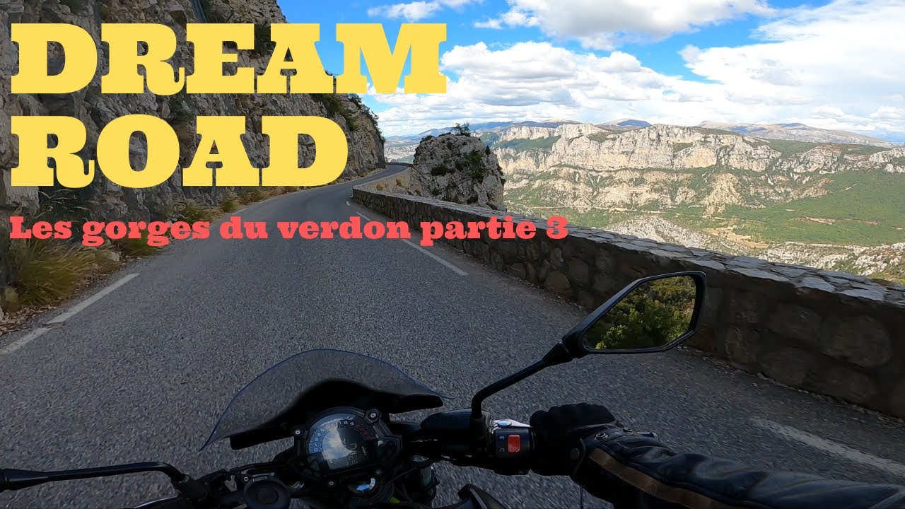 road trip moto les gorges du verdon partie 3 4k