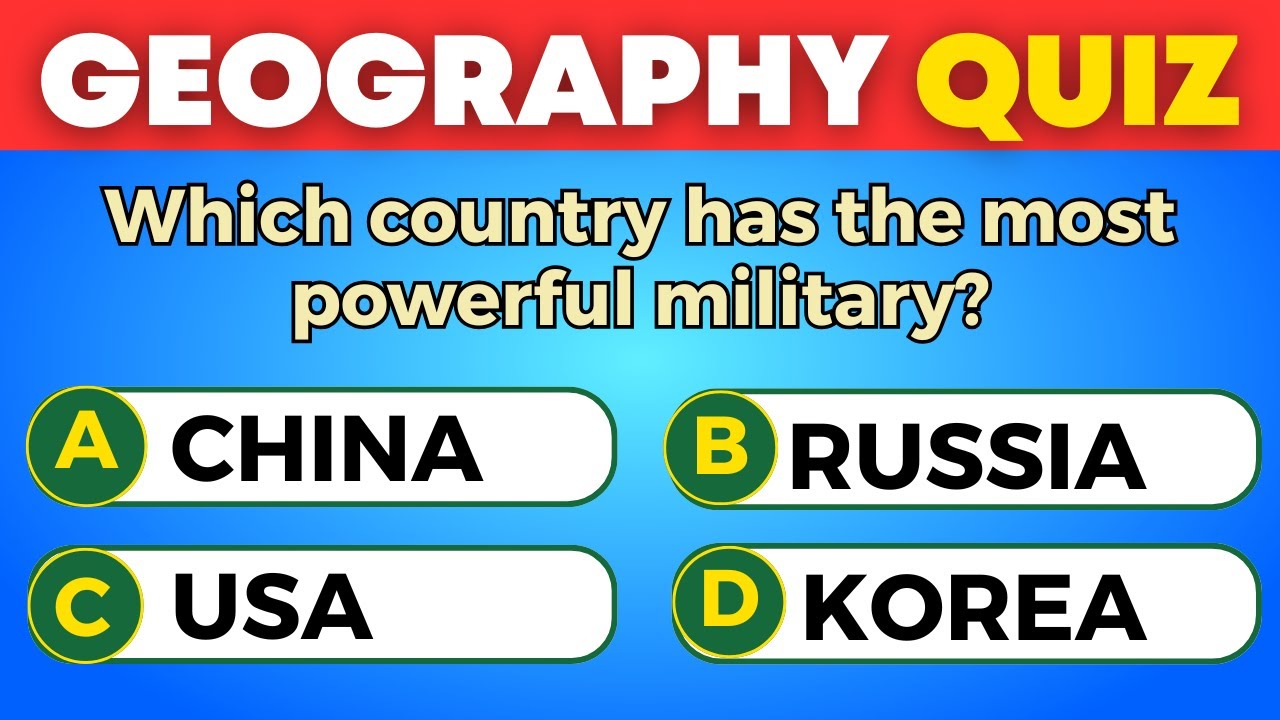 Can You Beat This World Geography Quiz? 🌎 30 Tricky Questions Inside! 🎯