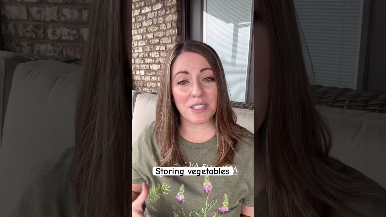 Storing Vegetables Without a Root Cellar #vegetablestorage #homegarden #vegetablegarden