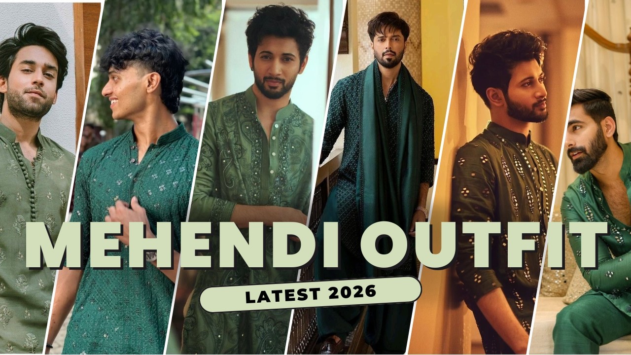 Latest Sangeet & Mehendi Outfit For Men | Sangeet outfit for Men