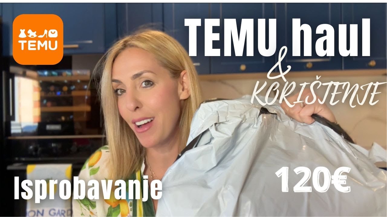 TEMU shopping HAUL: što sam kupila za 120€ i isprobavanje