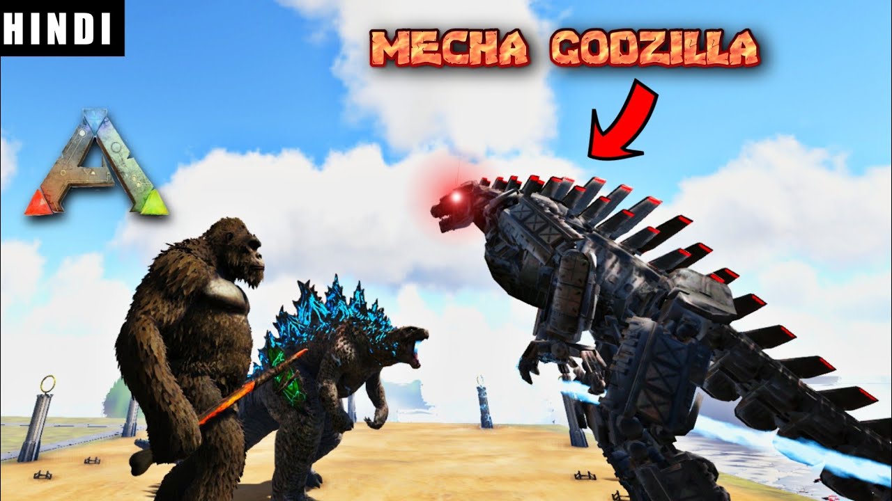GODZILLA AND KING KONG VS MECHAGODZILLA ! | ARK Survival Evolved DAY 42 In HINDI  | IamBolt Gaming