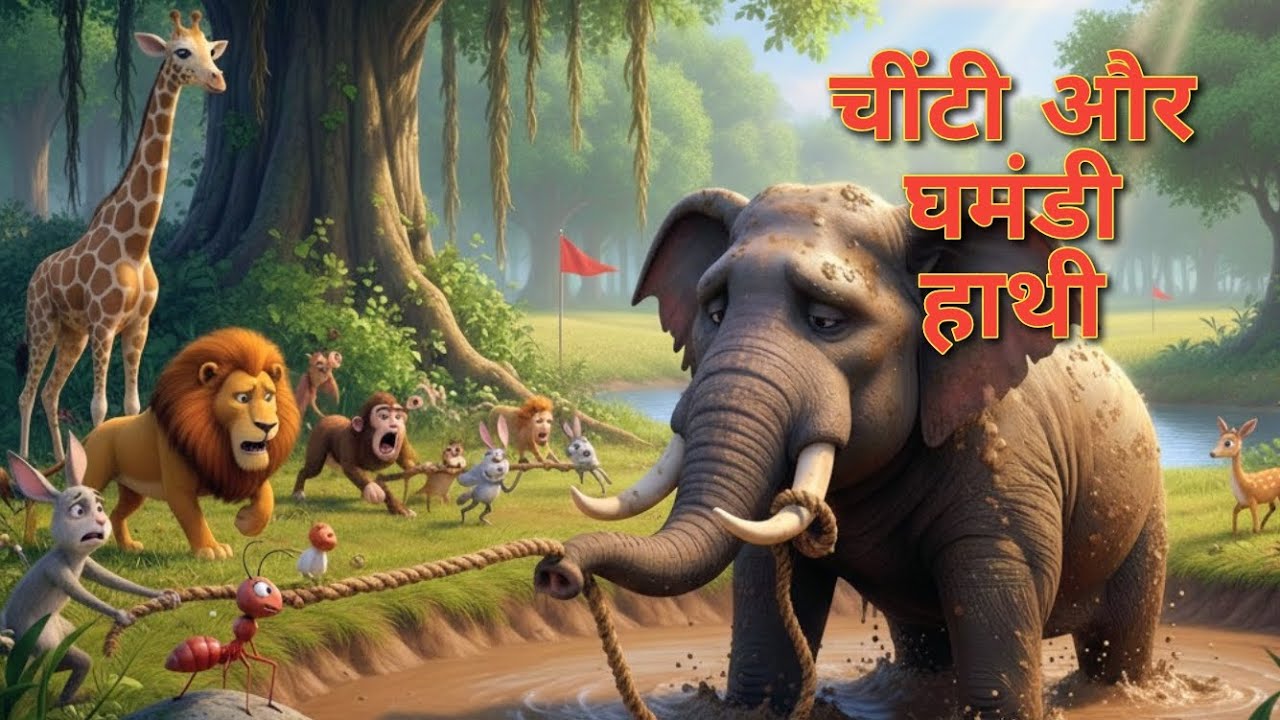 एक चींटी ने तोड़ा हाथी का घमंड | motivational story 