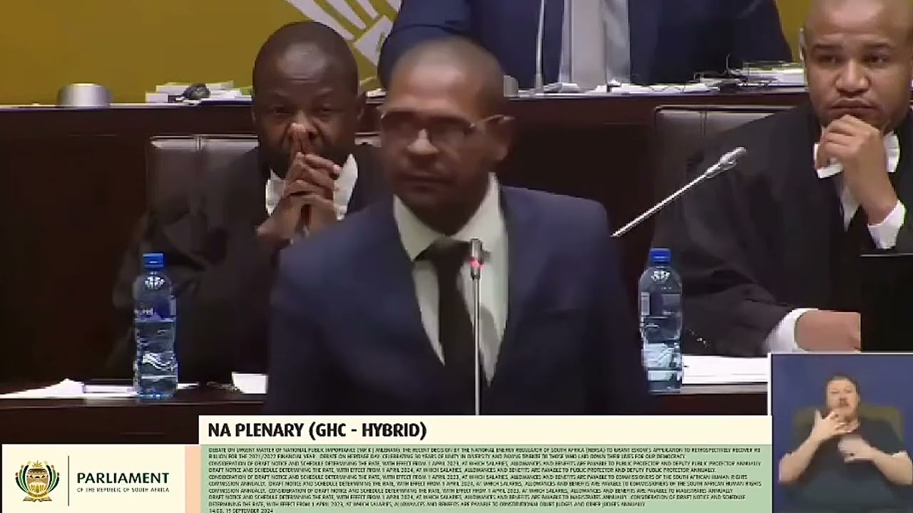 NCC President Fadiel Adams asked to leave the house after labeling another member 