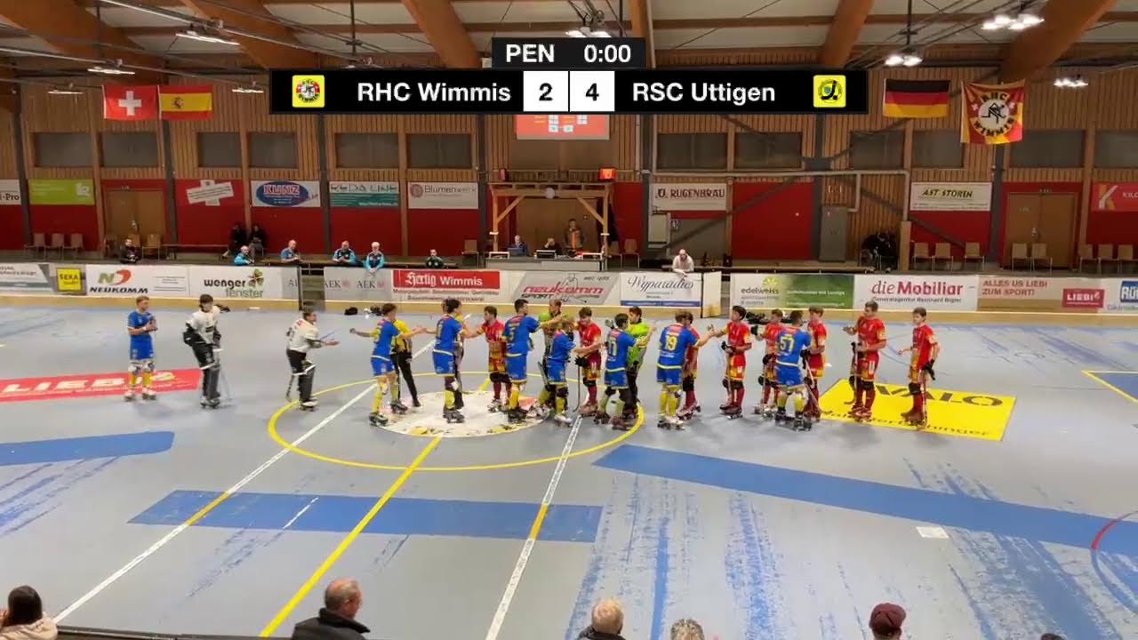 Schweizermeisterschaft NLA RHC Wimmis - RSC Uttigen 18.10.2025