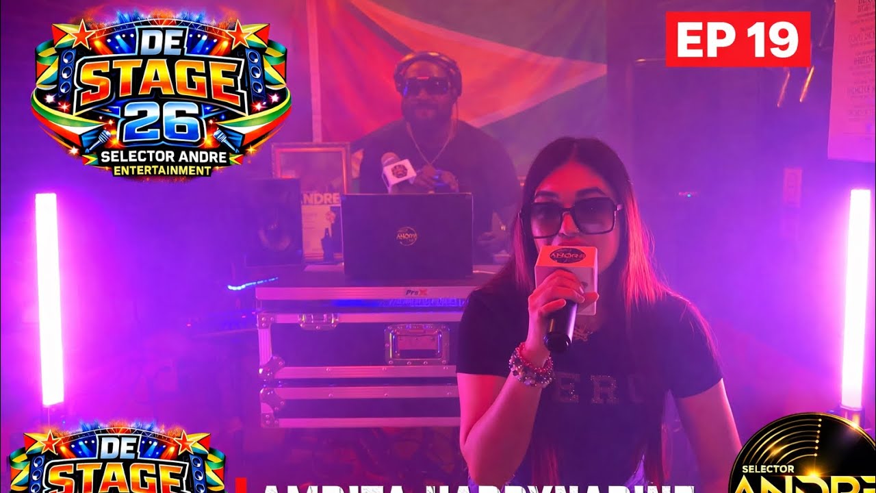 AMRITA HARRYNARINE LIVE ON  DE STAGE 26 (EP19)