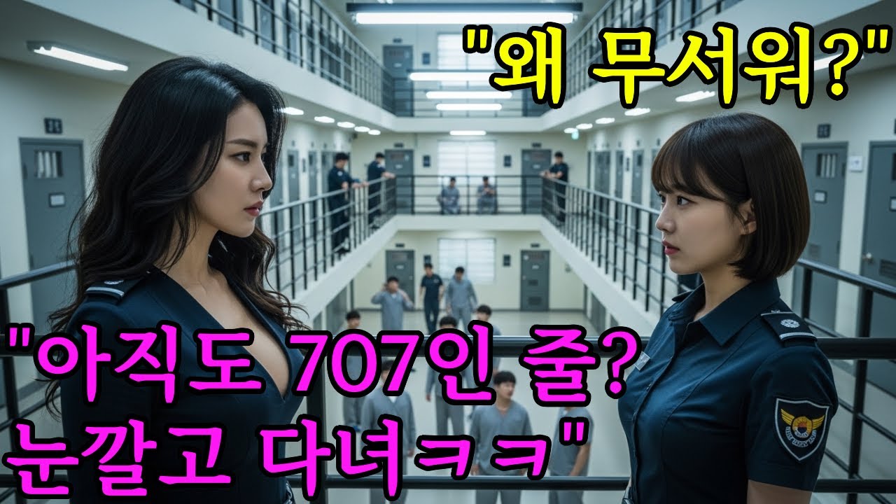 저 여자, 그냥 신입이 아닙니다. 707 특임대 출신 괴물이 교도소에 조용히 들어온 진짜 이유. 오디오북 l 사이다복수극