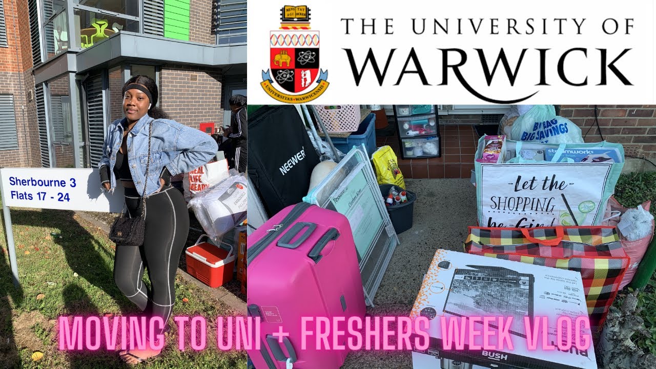 MOVING INTO UNIVERSITY + FRESHERS WEEK VLOG 2020 | UNIVERSITY OF WARWICK