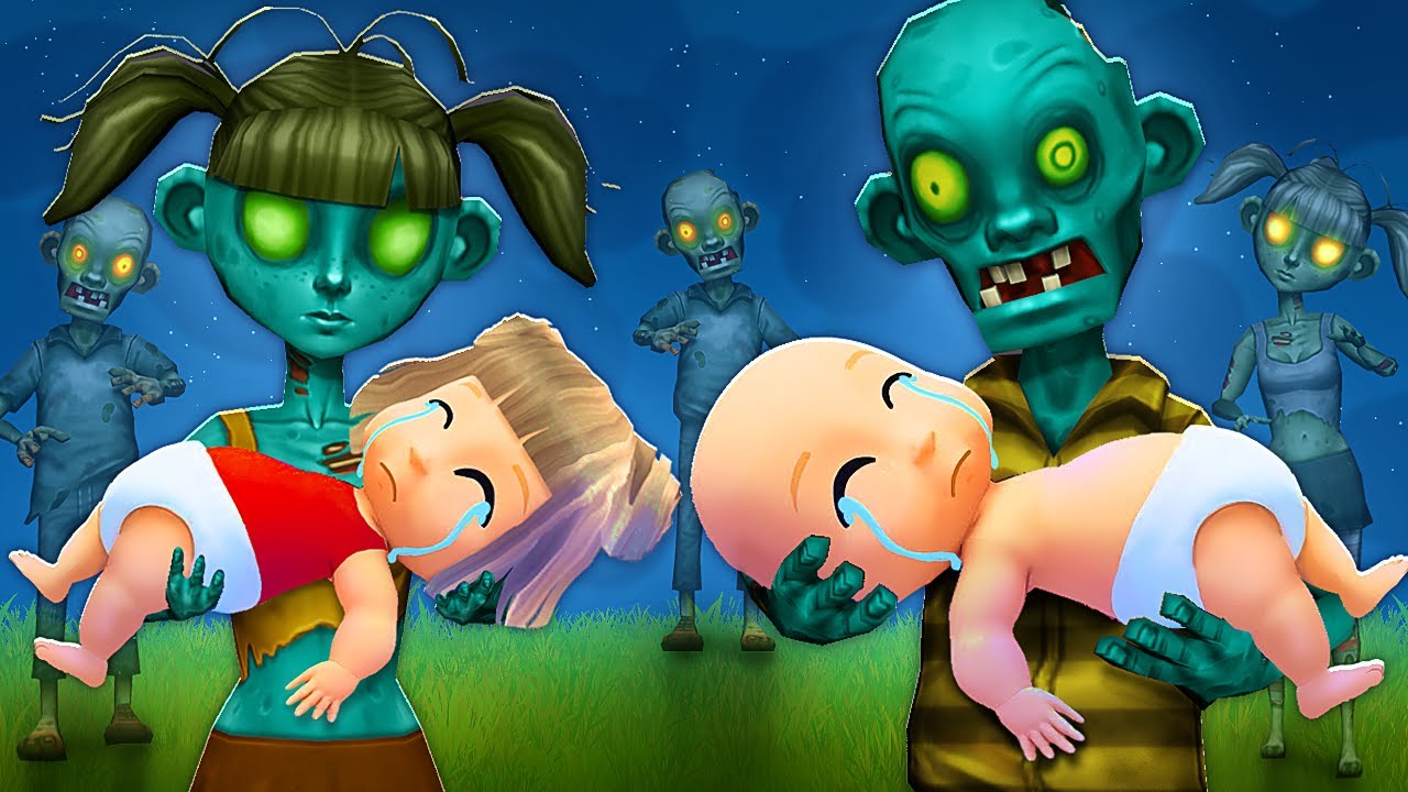 Baby & Girlfriend TAKEN By 100 MONSTERS!