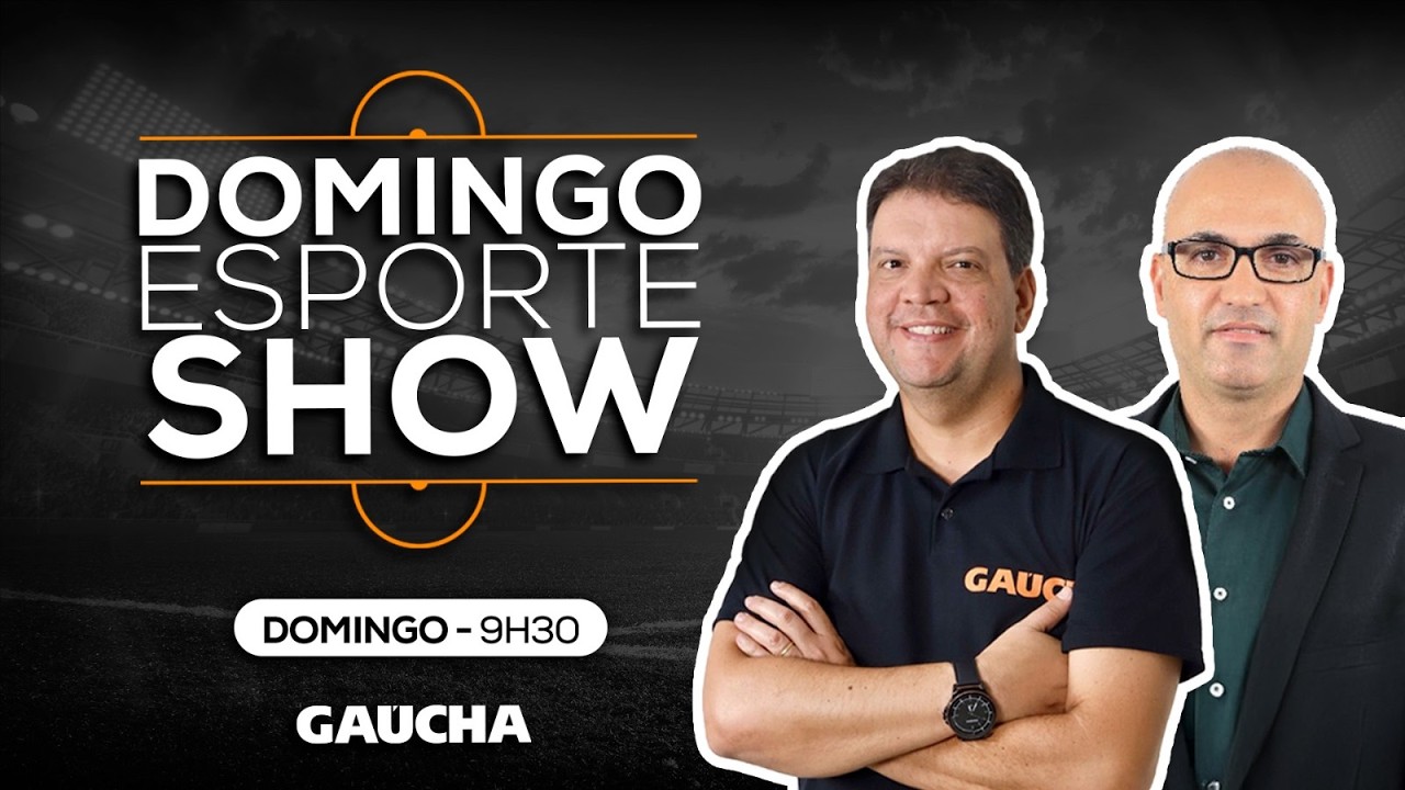 DOMINGO ESPORTE SHOW DIRETO DA ARENA | PRESIDENTES DE GRÊMIO E INTER FALAM AO VIVO | 01/03/26
